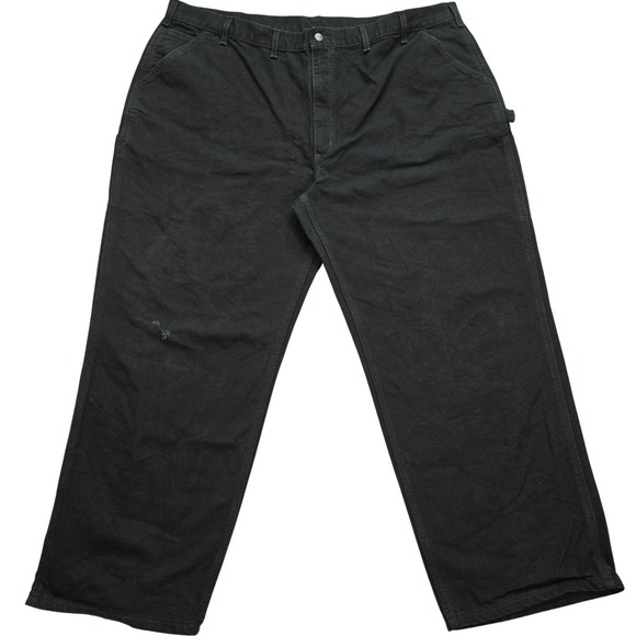 Carhartt Other - Carhartt Pants Mens 44x29 Black Carpenter Canvas Workwear Pockets Big Tall